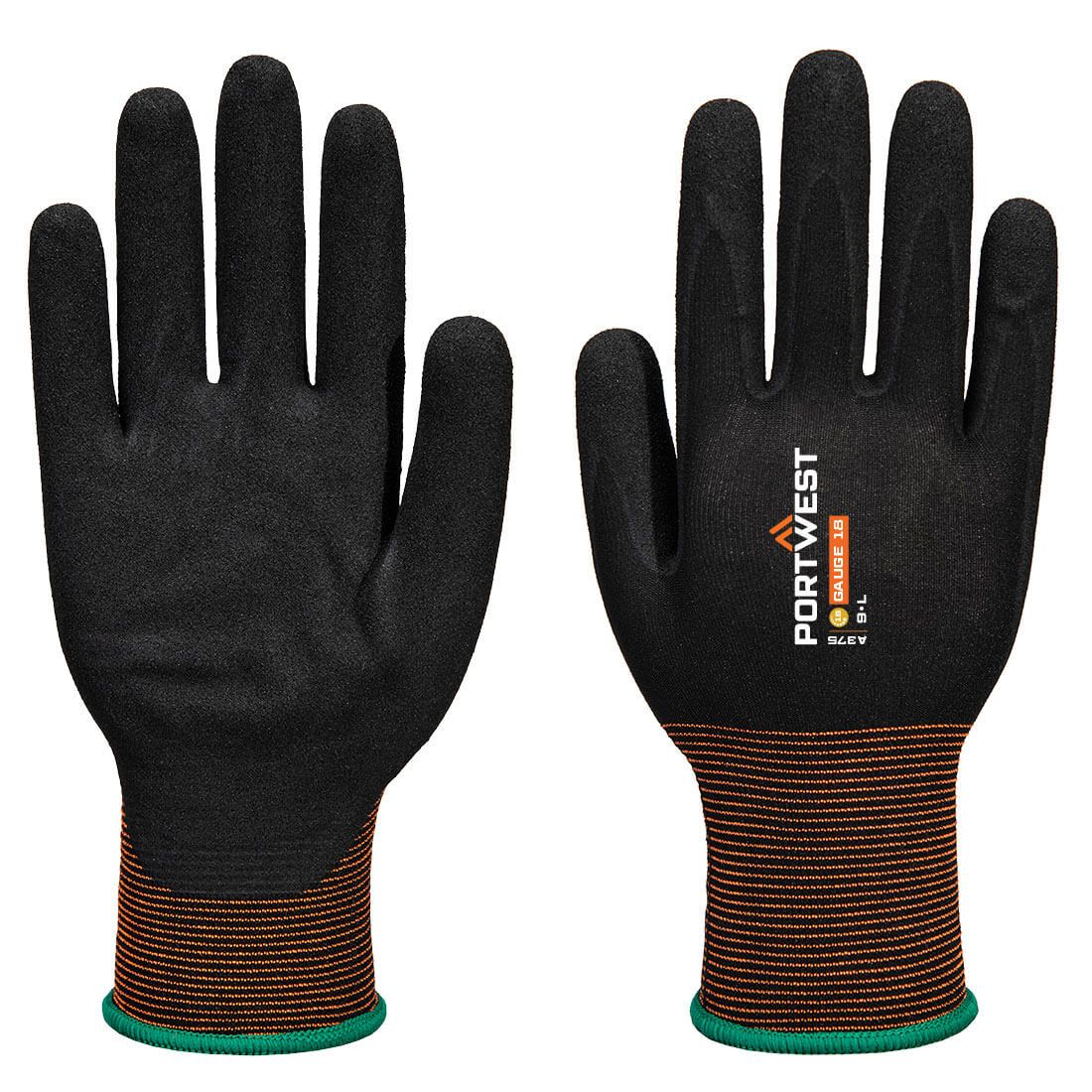 GP Grip 18 Nitrile smooth/sandy Glove A375