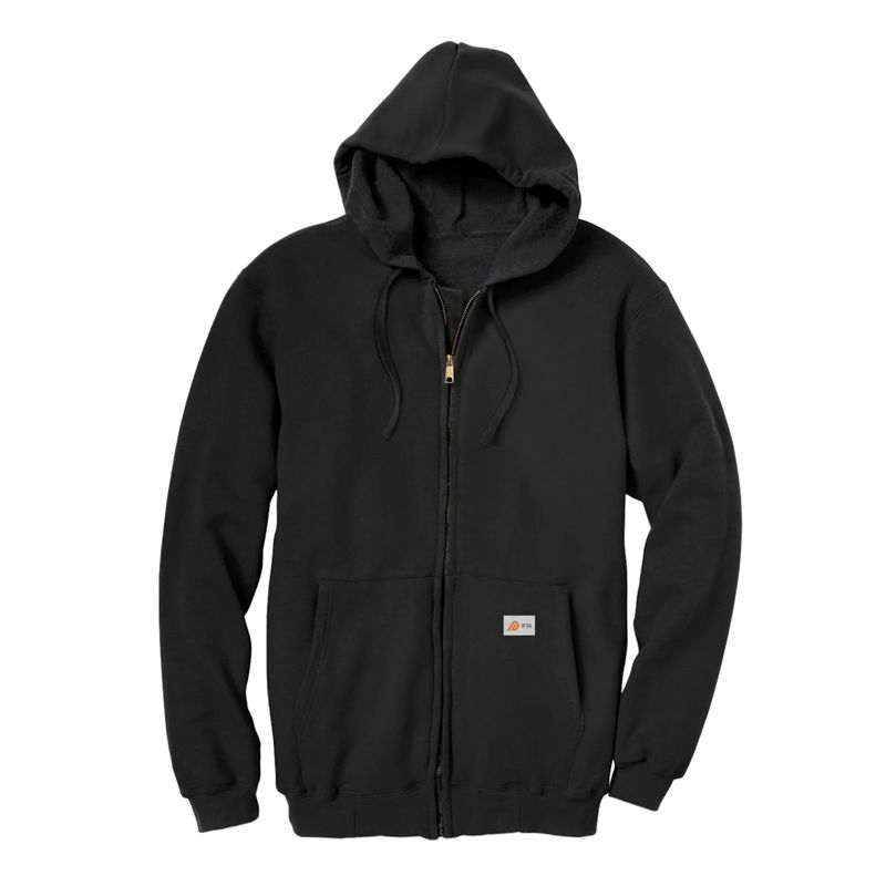 Rasco FR Graphic Zip Hoodie - Black w/ Rasco Eagle FR2002GBK