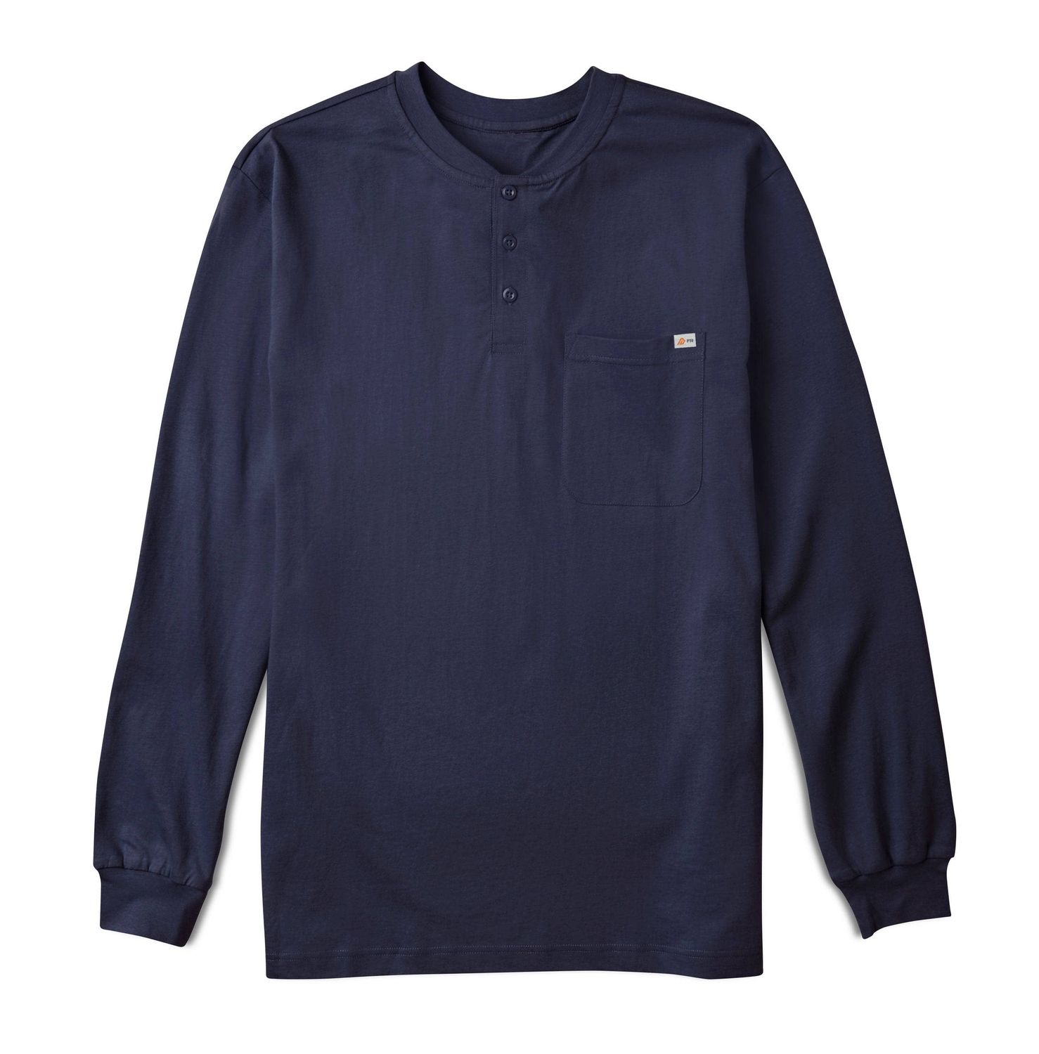 Rasco FR Strech Henley FR0101U, Color: NAVY, Size: S