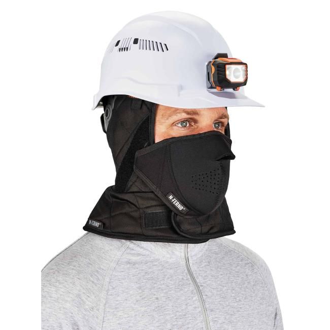 Ergodyne N-Ferno 6878 Winter Hard Hat Liner and Neoprene Mouthpiece Kit