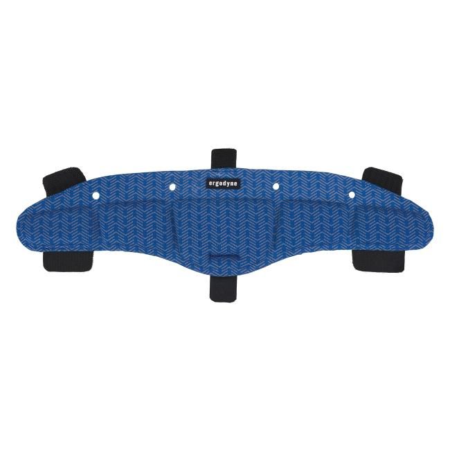 ERGODYNE Chill-Its Hard Hat Cooling Sweatband Pad - Moisture-Wicking 3 PACK 6611, Color: BLUE