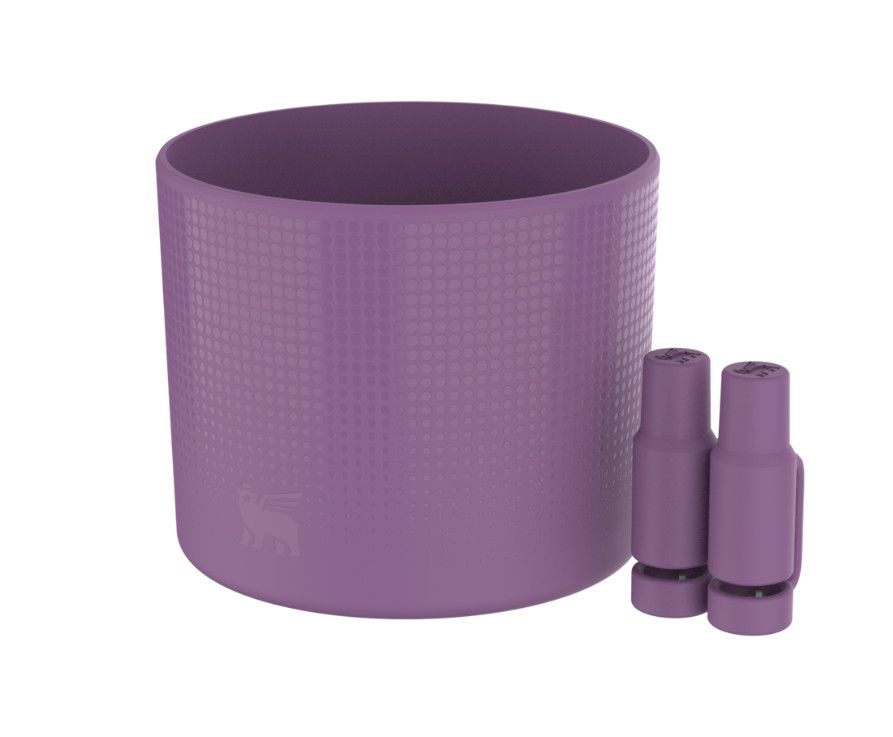 Stanley The Quencher Tumbler Boot 40oz + Straw Cover, Color: Dark Lilac