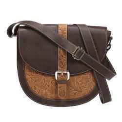 Nocona Clara Collection Small Crossbody Brown N770016102