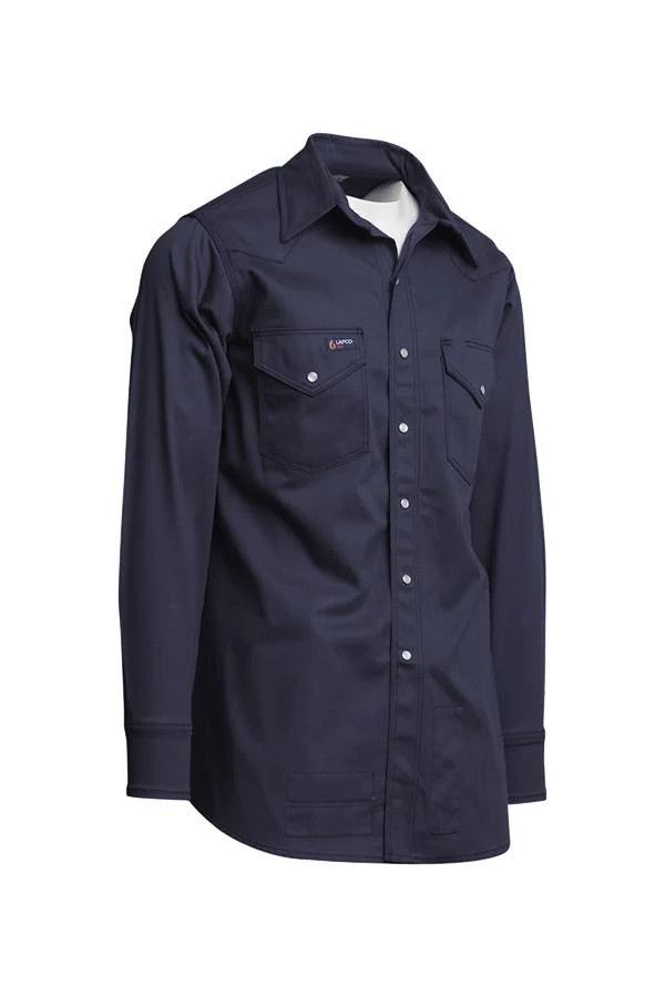 Lapco FR Shirts, Color: Navy, Size: 8XL