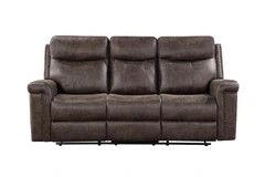NEW CLASSIC QUADE SOFA RECLINING MOCHA U1798-30-MCH