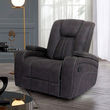 Amirah Glider Recliner Dark Gray (CM9903-CH)
