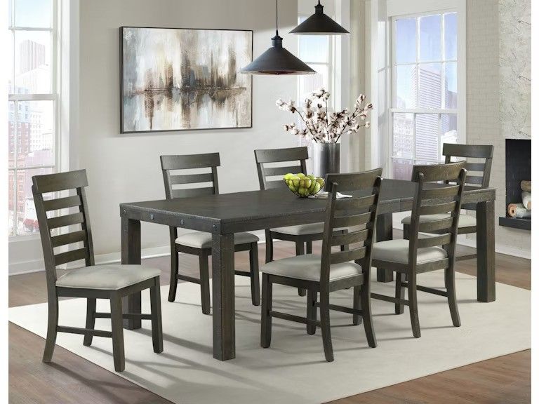 Colorado Dining Table w/ 6 Chairs DCO100C