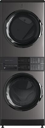 Electrolux Titanium Laundry Tower Single Unit Front Load 4.5 Cu. Ft. Washer & 8 Cu. Ft. Electric Dryer ELTE7600AT