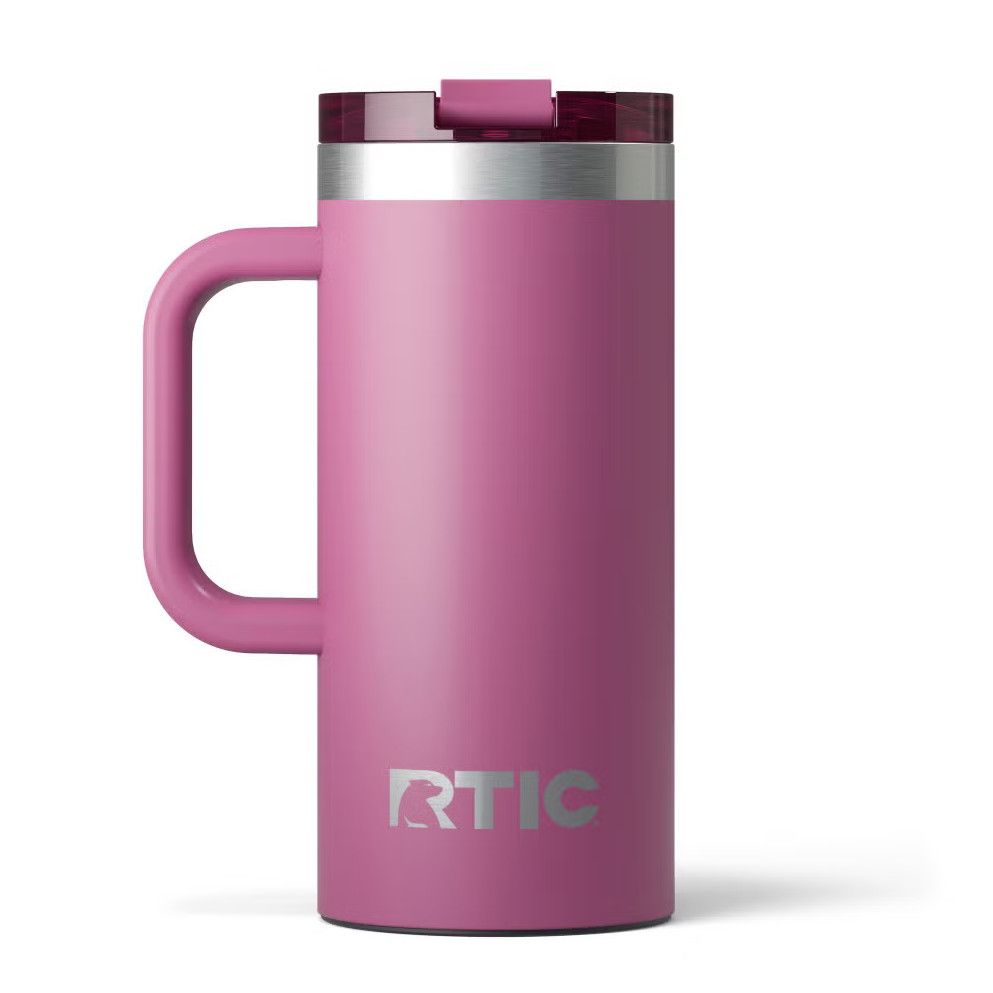 RTIC Road Trip Travel Mug 16oz, Color: Orchid