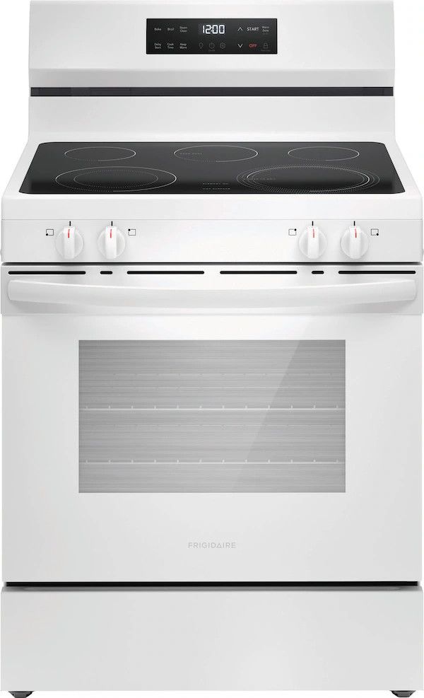 Frigidaire 30 Frigidaire 30" Electric Range in White (FCRE3062AW)