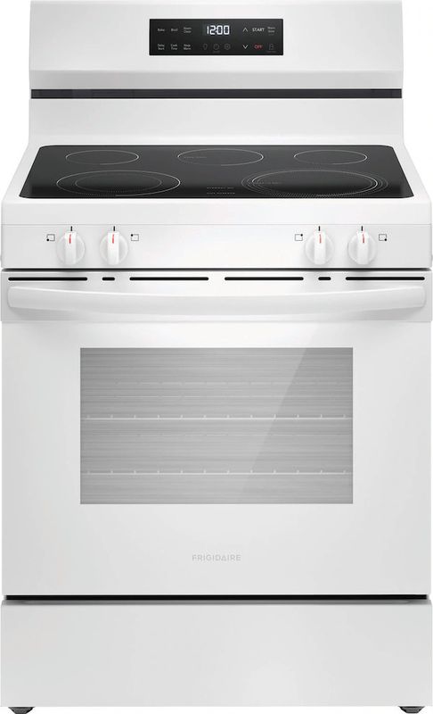 Frigidaire 30" Electric Range in White (FCRE3062AW)
