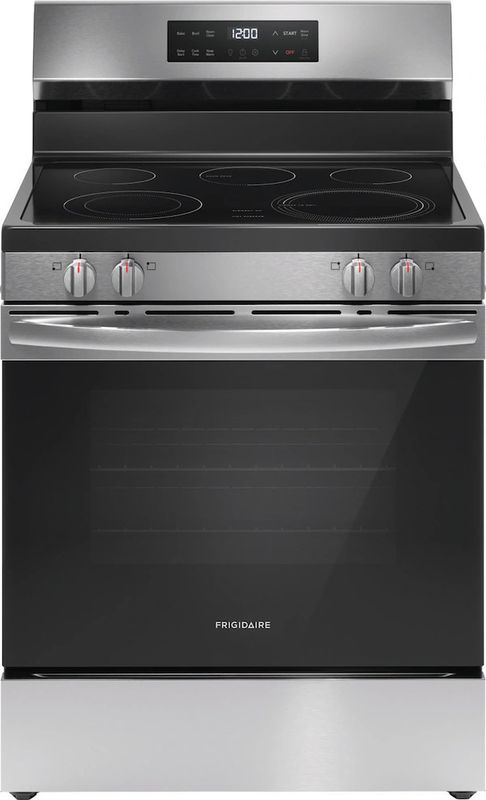 Frigidaire 30" Electric Range Stainless Steel (FCRE3062AS)