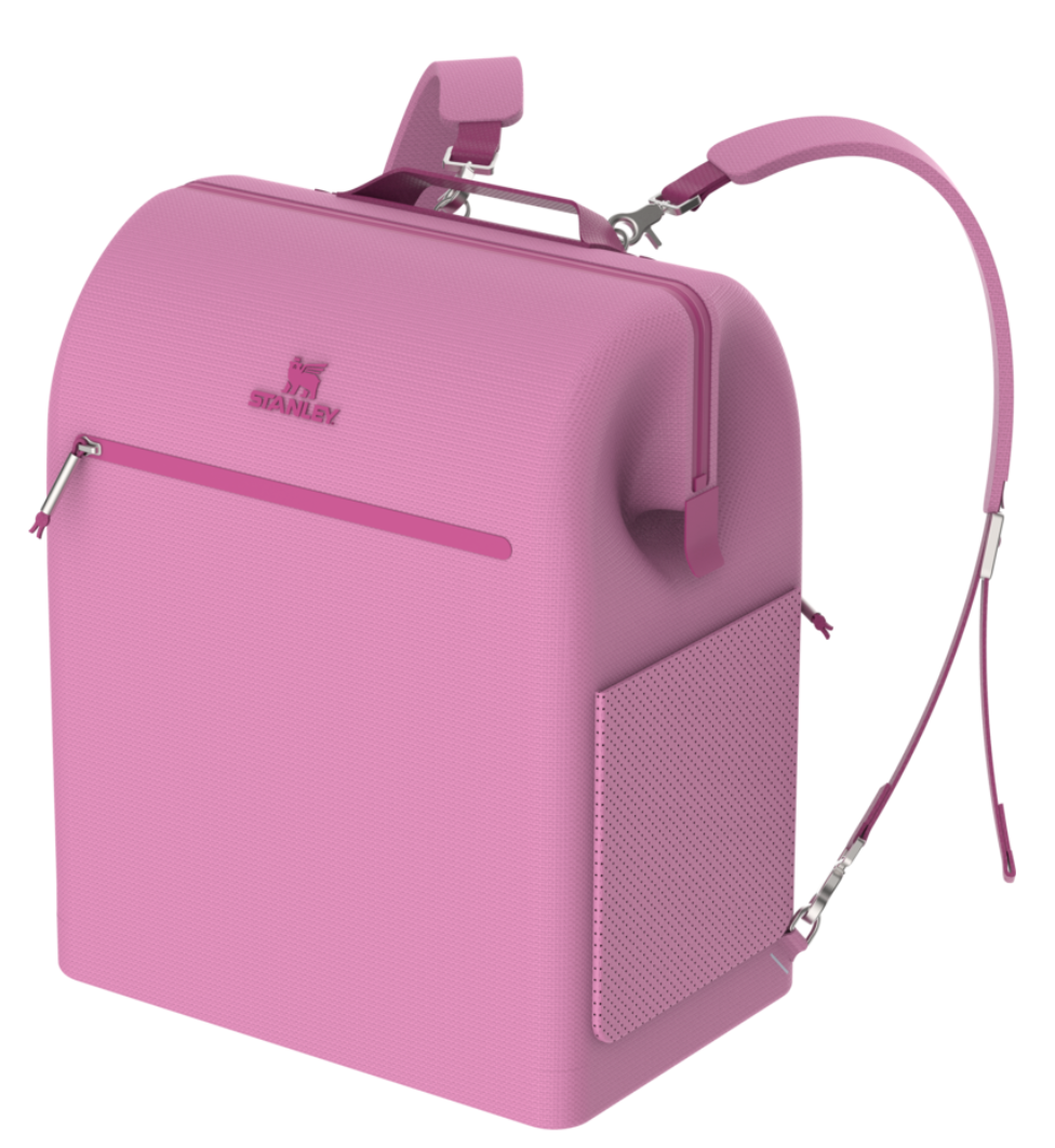 Stanley The All-Day Madeleine Midi Cooler Backpack 14.8 QT, Color: Peony