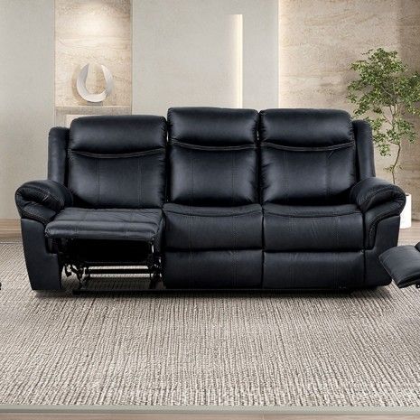 Agata Black Manual Sofa (NX6001BK-SF)