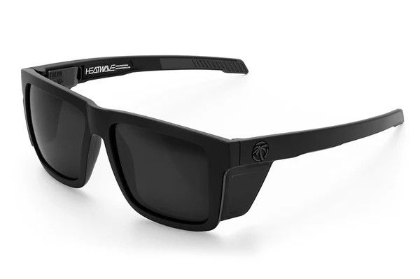 HEATWAVE Performance XL Vise Z87+ Sunglasses, Color: Black Frame/ Polarized  Black