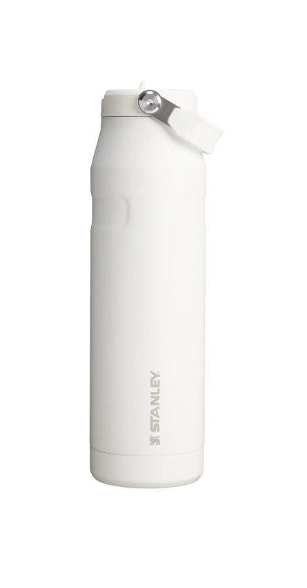 STANLEY The IceFlow Flip Straw 2.0 Bottle 36 oz, Color: Frost