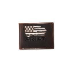 Ariat Bifold PassCase Distressed American Flag DB A3553834