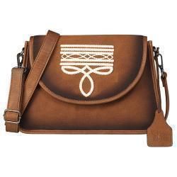 Angel Ranch Maeve Collection Crossbody Bag Brown D330011102
