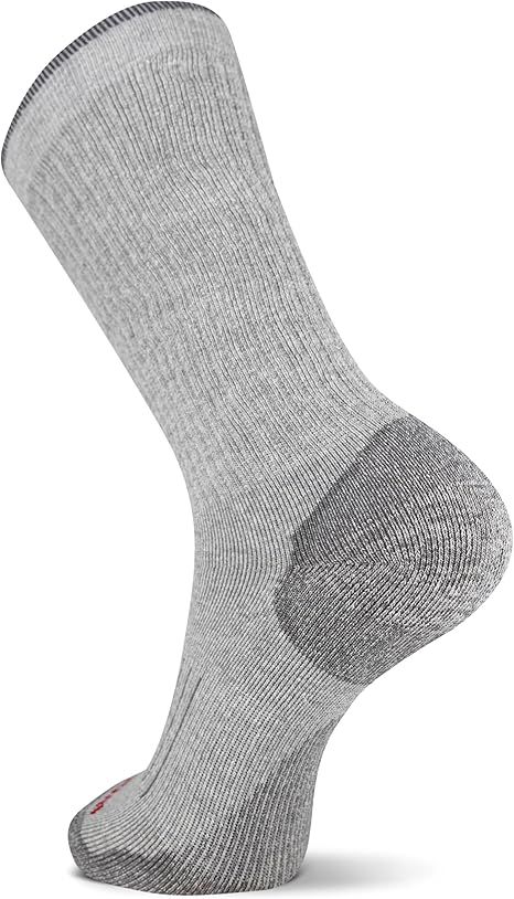 WOLVERINE ALL SEASON MID-CALF WORK SOCK WWM40007B2, Color: GRAYH, Size: L