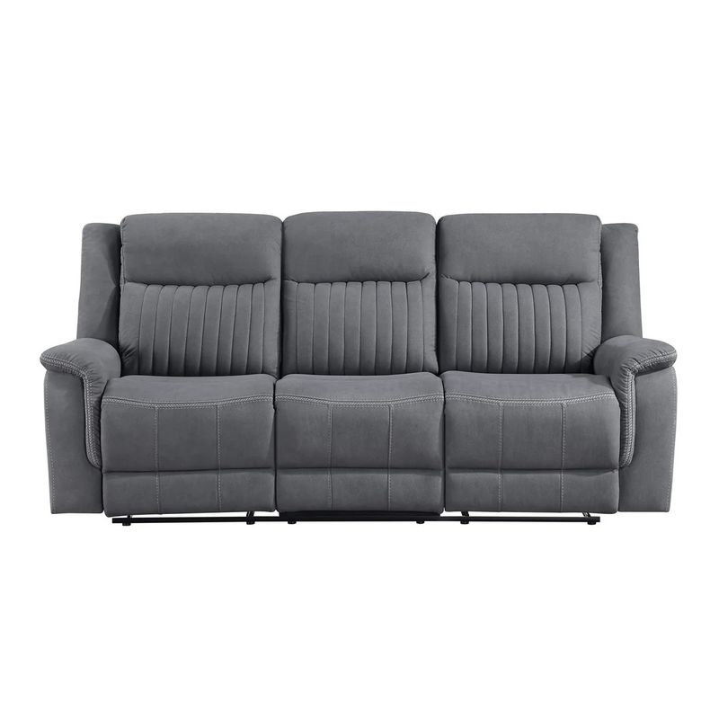 Dean Double Reclining Sofa (9646GY-3)