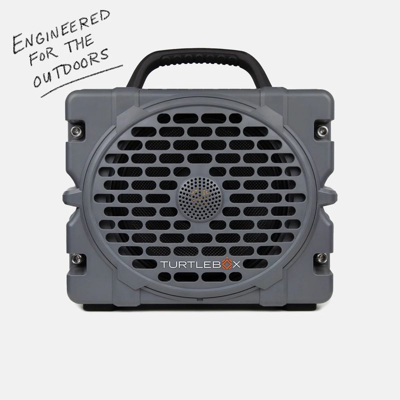 Turtlebox Grande in Thunderhead Gray