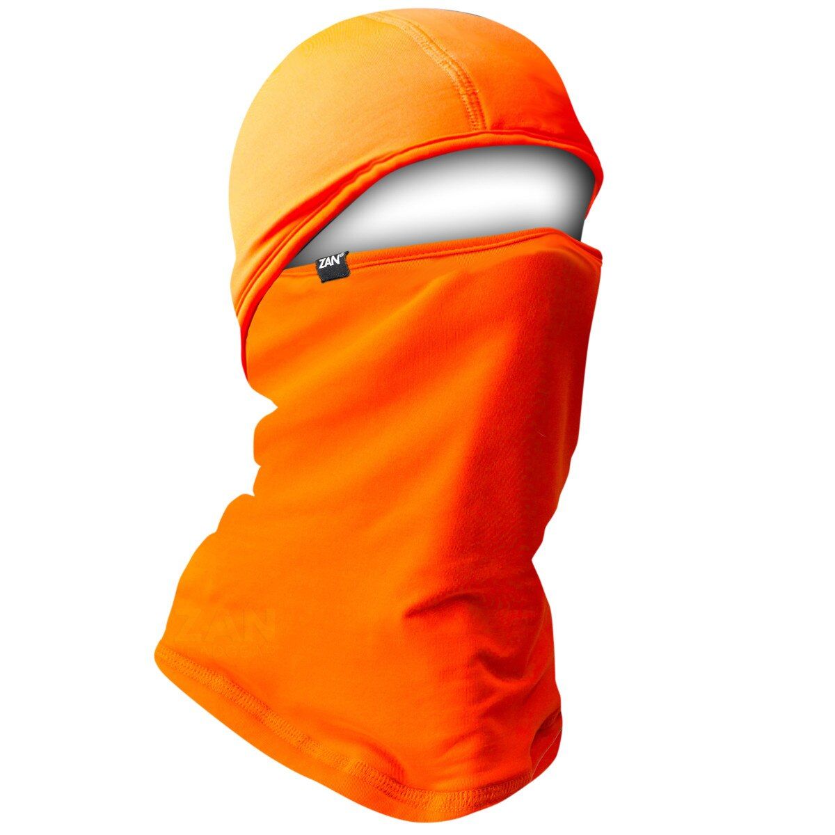 Zan Convertible Balaclava Sportflex Fleece Series High Vis Orange WBSF142 Zan Convertible Balaclava Sportflex Fleece Series High Vis Orange WBSF142