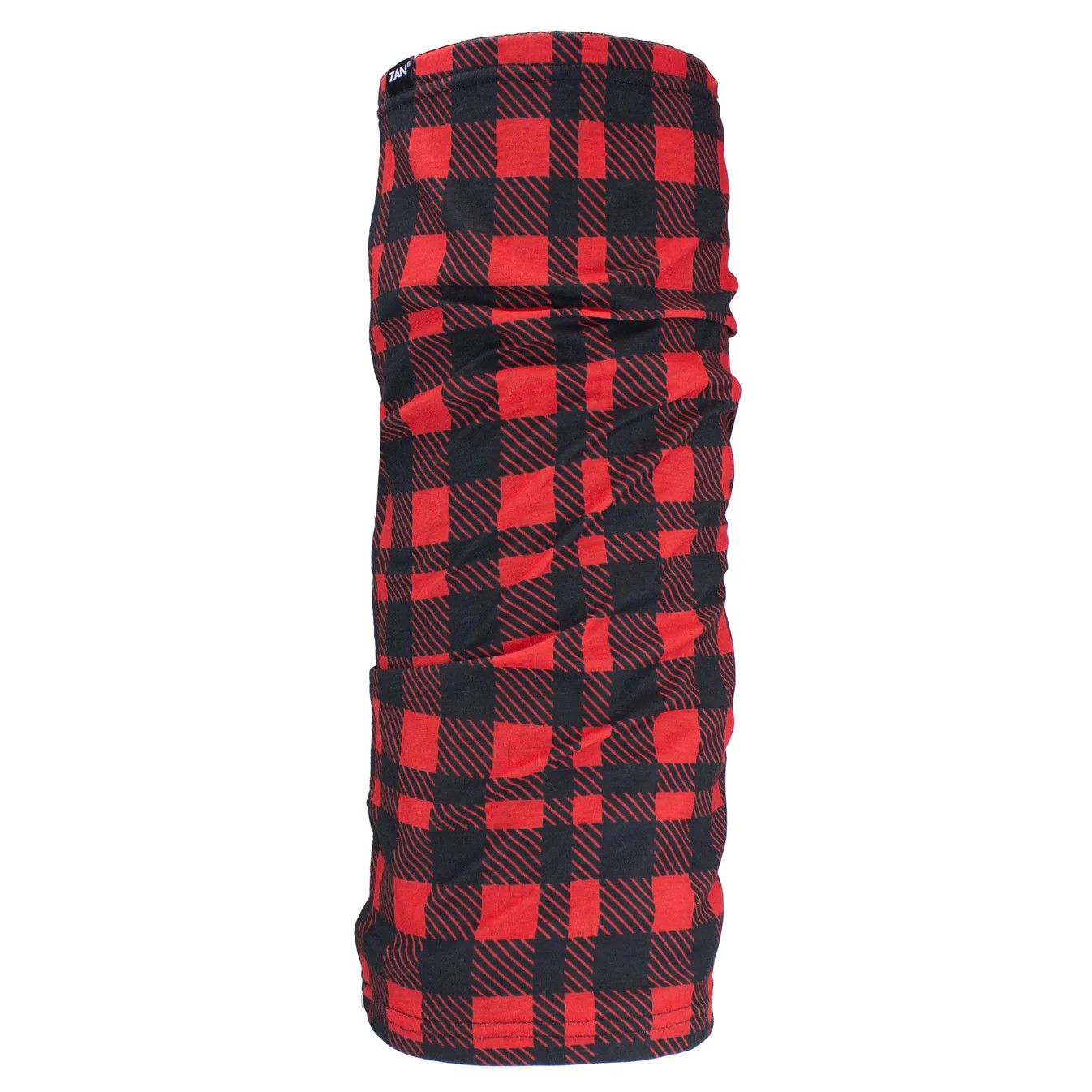 Zan Motley Tube Fleece Lined Red Buffalo Plaid TF125