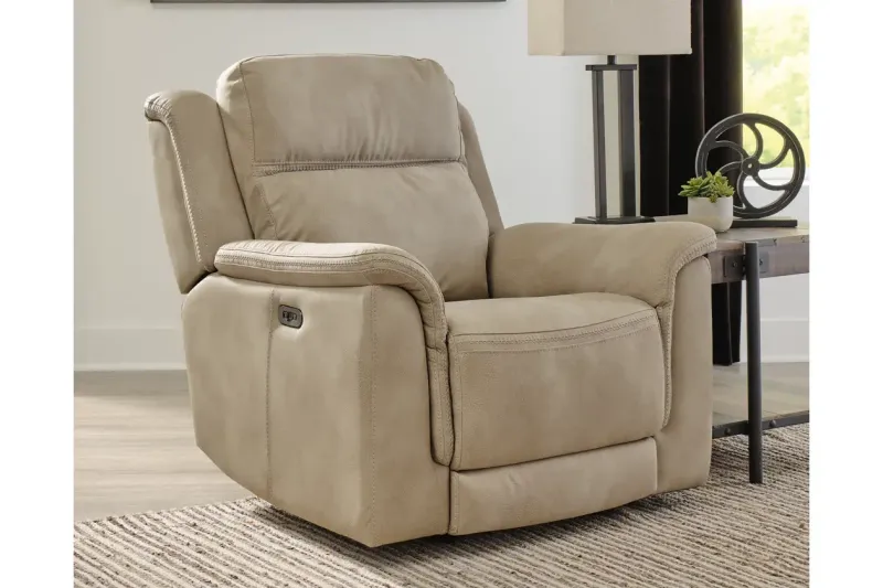 ASHLEY NEXT-GEN SAND POWER RECLINER (5930213) *PRICE REDUCED SALE*