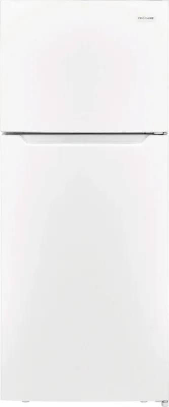 Frigidaire 18 Cu Ft Top Mount Refrigerator, Estar - White FFHT1822UW