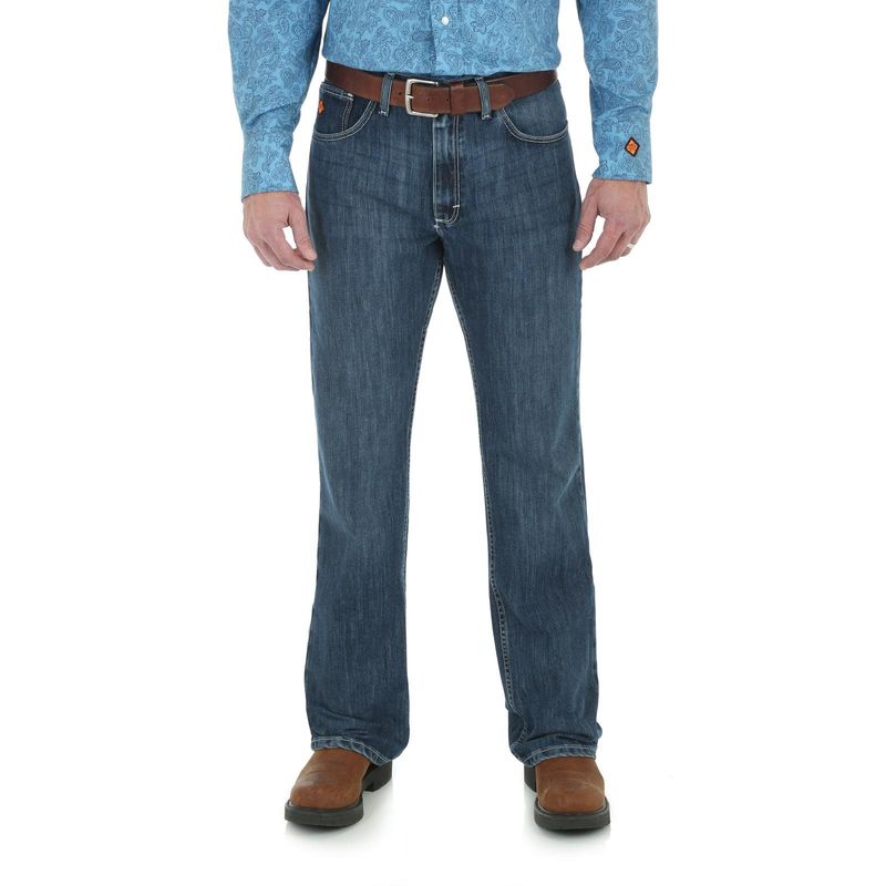 WRANGLER FR42MWM WRANGLER FR VINTAGE BOOT CUT 20X MIDSTONE