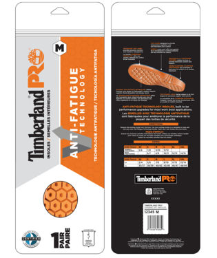 Timberland PRO Insoles Anti-Fatigue  TB091621