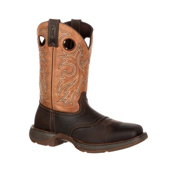 Durango® Rebel™ Waterproof Western Work Boots – Protective Toe (Model DB019)