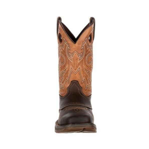 Durango® Rebel™ Waterproof Western Work Boots – Protective Toe (Model DB019)