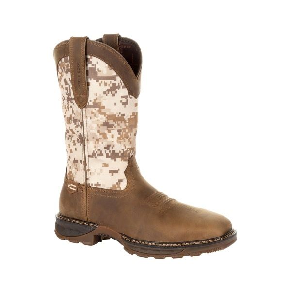 Durango® Maverick XP™ Waterproof Western Work Boots – Square Toe (Model DDB0207)