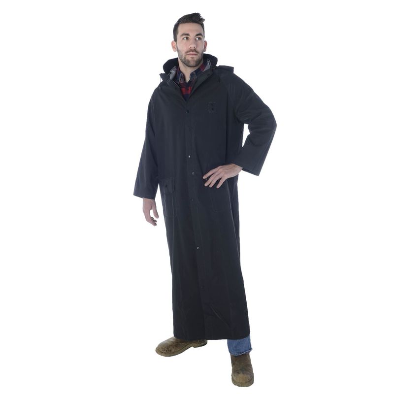 Cordova Renegade™ FR 2-Piece Rain Suit – Black, 60" (R9632FRC)