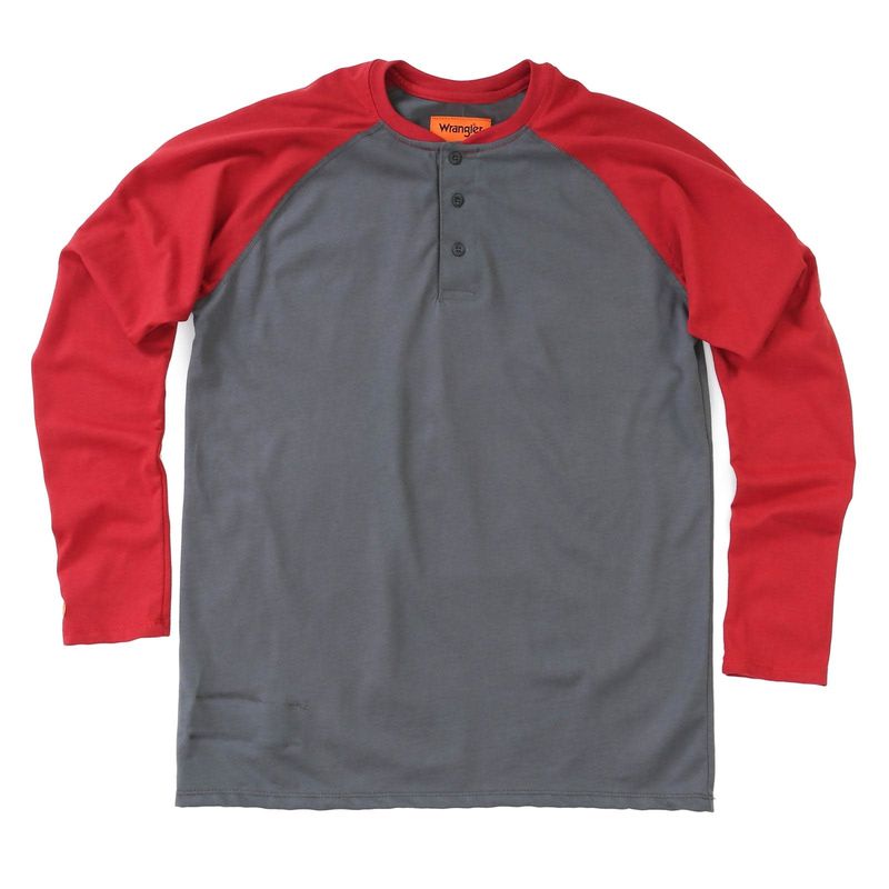 **Wrangler FR Baseball Henley FR161RD