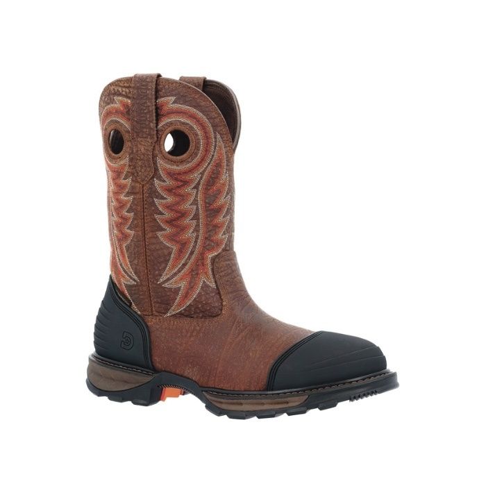 Durango® Maverick XP™ Burlywood Waterproof Western Work Boots – Round Toe (Model DDB0425)