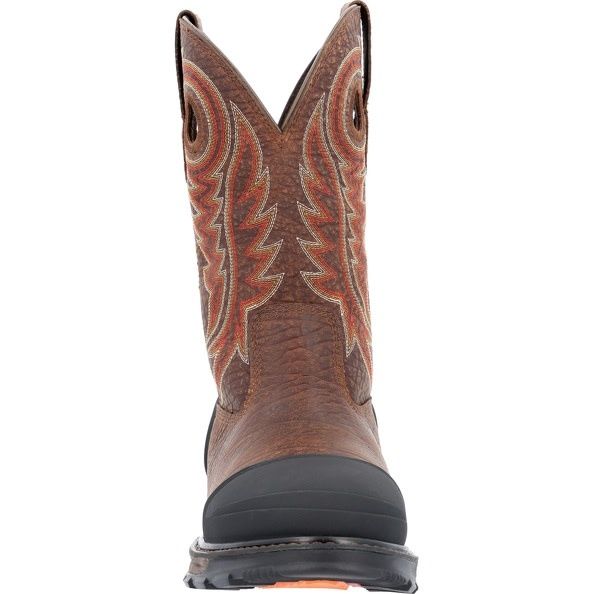 Durango® Maverick XP™ Burlywood Waterproof Western Work Boots – Round Toe (Model DDB0425)