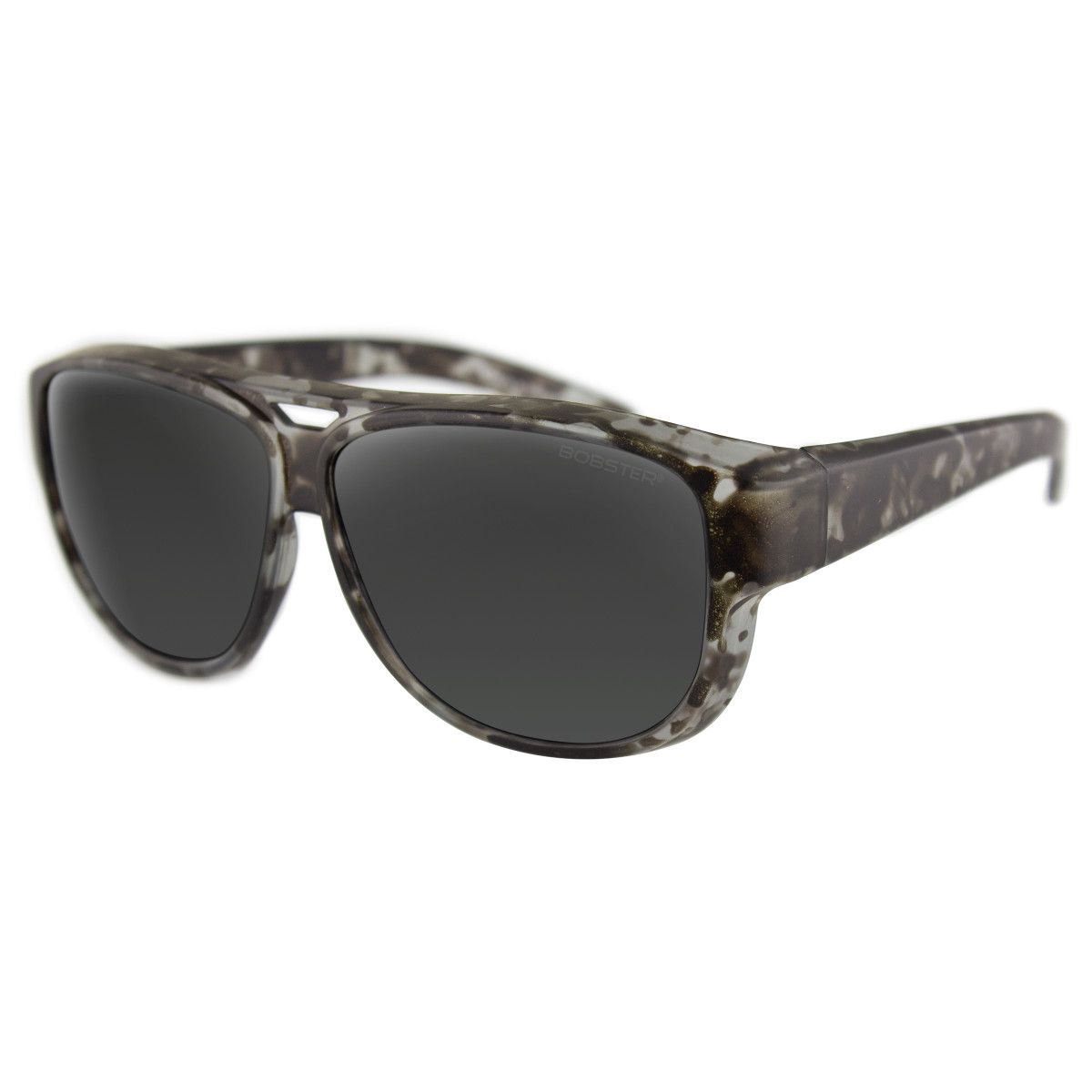 Bobster Altitude, Color: BALT001 Smoked Lens W Matte Gray Tortoise Frame +