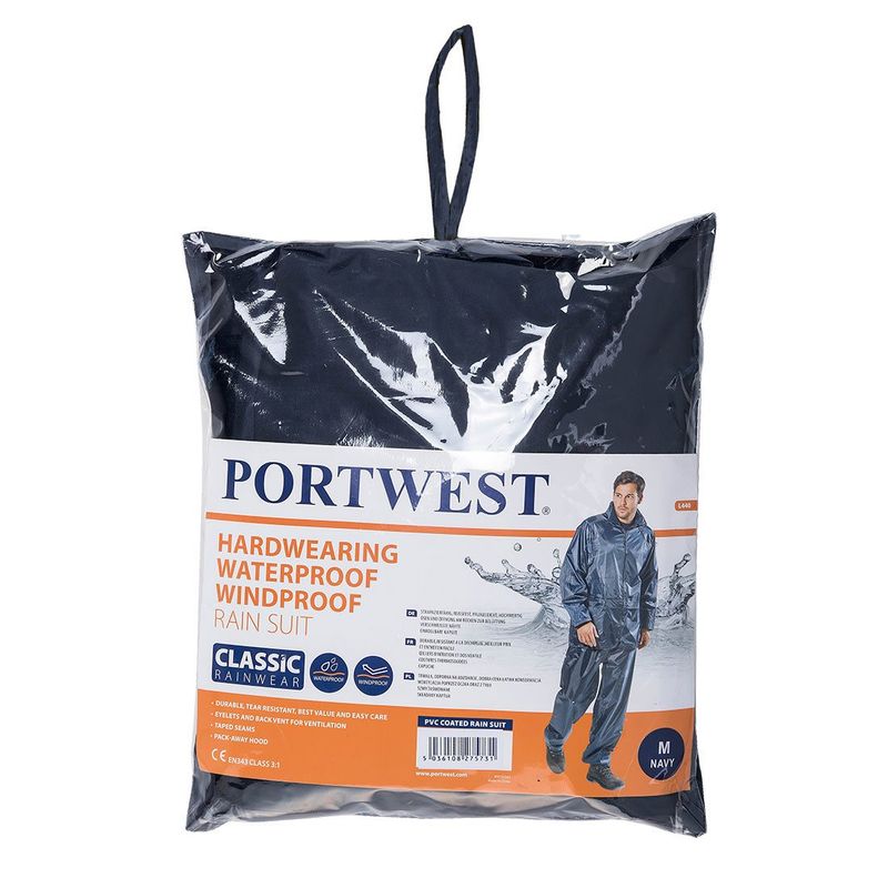 PORTWEST PVC Rain Suit 2PC
