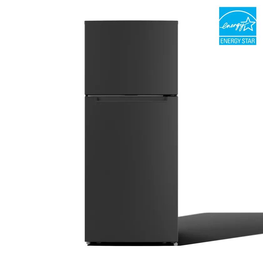 Element 17.6 Cu. Ft. Top Freezer Refrigerator – Black or White (Models ENR18TFGCB / ENR18TFGCW) Element 17.6 Cu. Ft. Top Freezer Refrigerator – Black or White (Models ENR18TFGCB / ENR18TFGCW), Color: Black