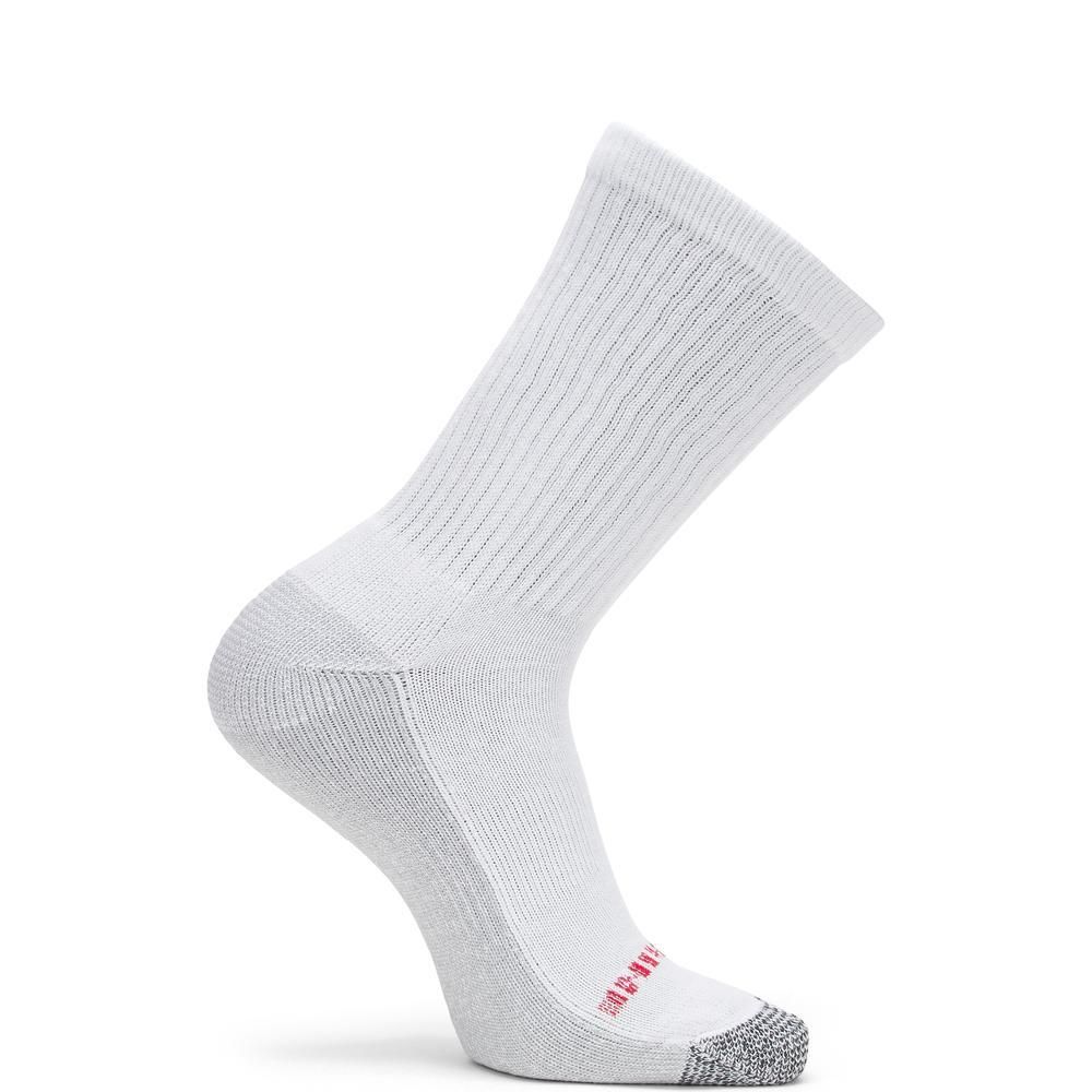 WOLVERINE 6PK CMFT COTTON ST CREW- WHITE W91970070-100 WOLVERINE 6PK CMFT COTTON ST CREW- WHITE W91970070-100, Size: LARGE