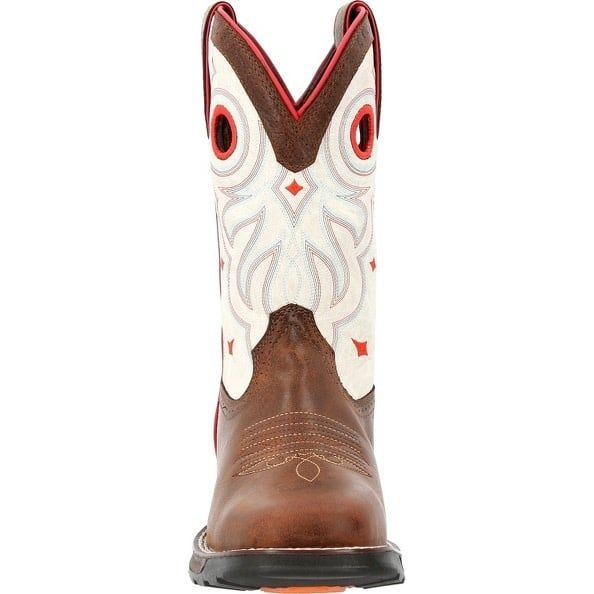 Durango® Women's Maverick Waterproof Western Work Boots – Protective Toe, Square Toe (Model DRD0418)