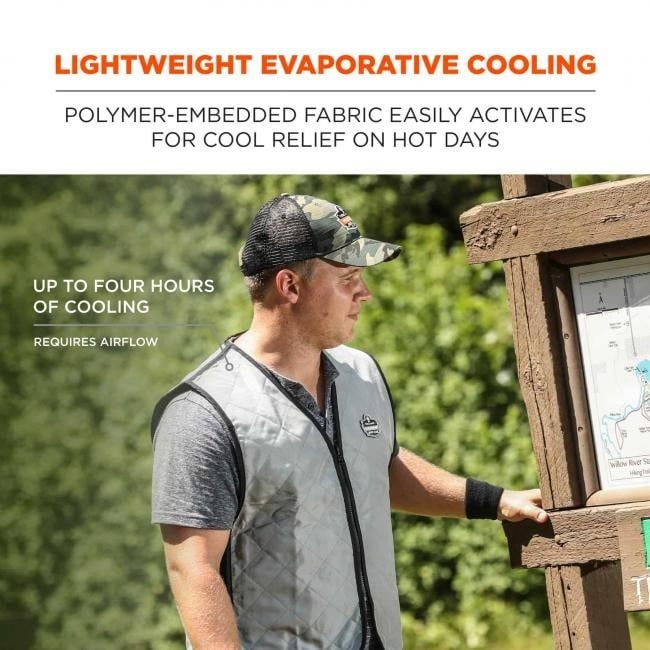 Ergodyne Cooling Vest Embedded Polymer 6665