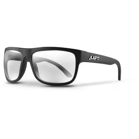 LIFT BANSHEE Safety Glasses, Color: EBE-18MKC  (Matte Black/Clear)