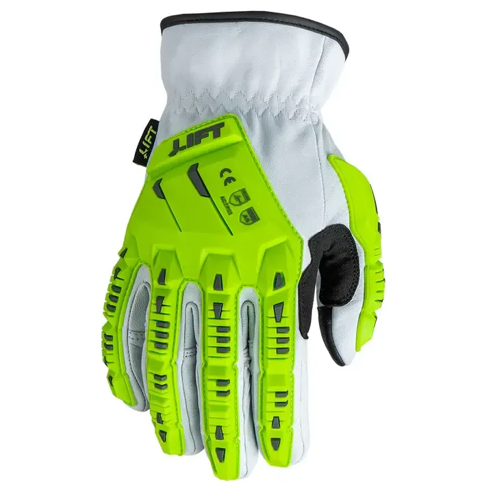 Lift SDS-1250 Impact Glove Lift SDS-1250 Impact Glove, Color: GSDL-21GN Green/White Goat Leather, Size: Small