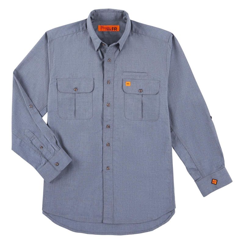 ***WRANGLER 112319265 FR Vented Work Shirt