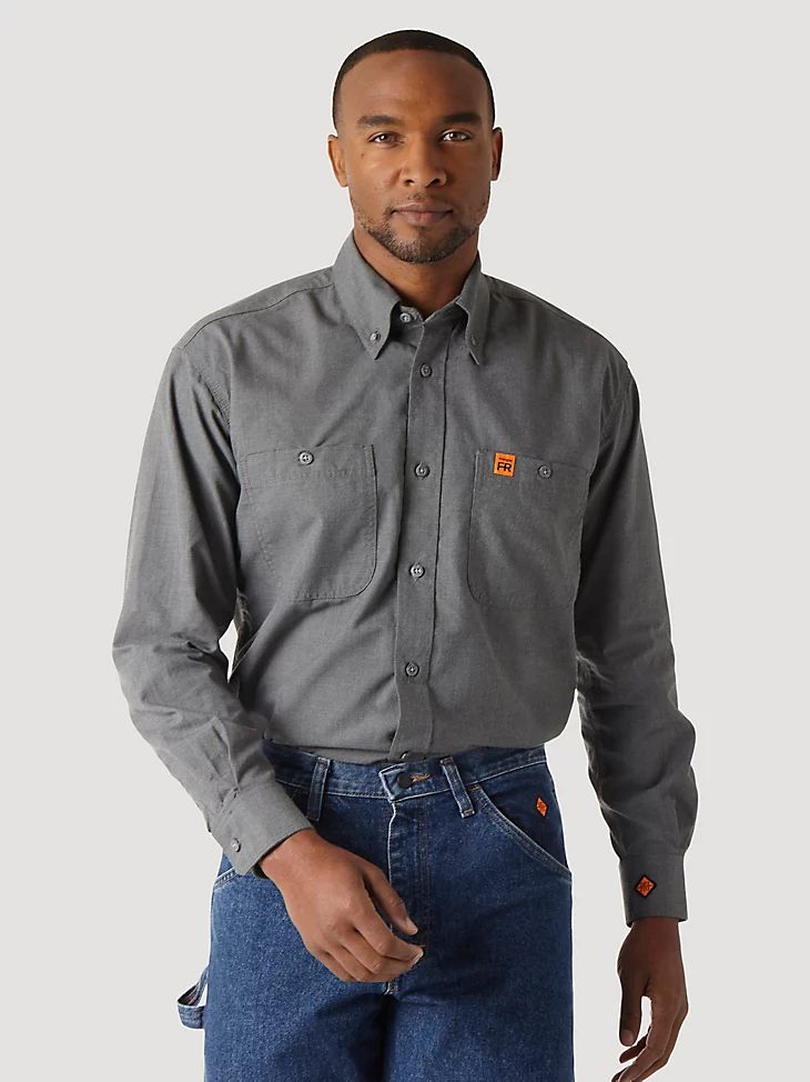 **WRANGLER RIGGS WORKWEAR FR Twill Workshirt FR3W01G **WRANGLER RIGGS WORKWEAR FR Twill Workshirt FR3W01G