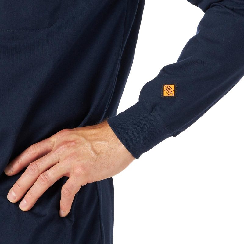 **Wrangler FR Flame Resistant Long Sleeve Henley FR3W7NY