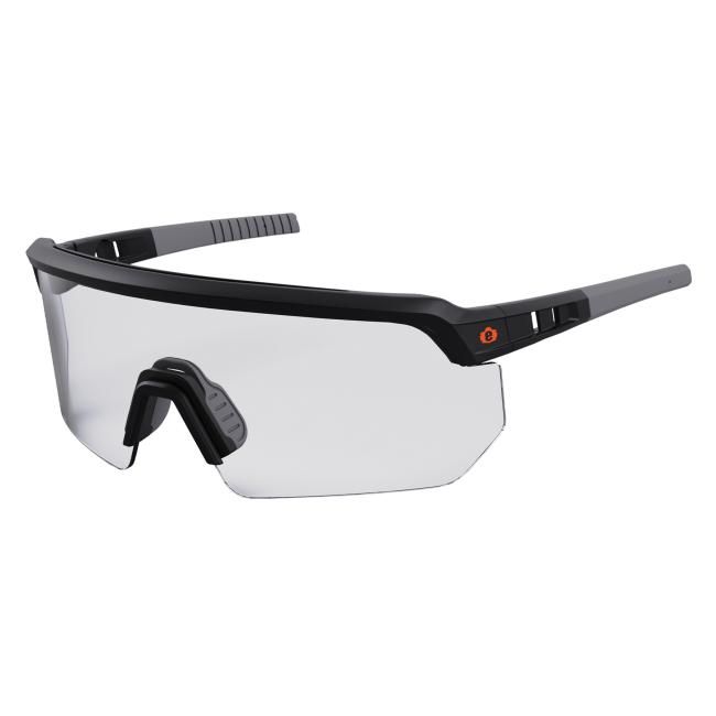 SKULLERZ AEGIR, Color: 55001 MATTE BLACK FRAME CLEAR LENS